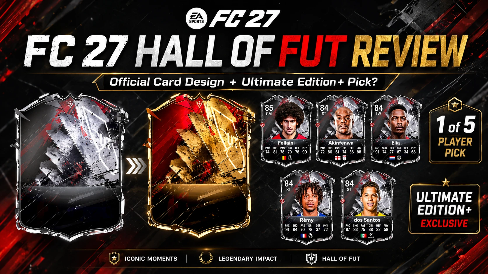 Promotion Hall of FUT FC 27 expliquée – Cartes de départ, versions améliorées et sélection de joueurs Ultimate Edition+