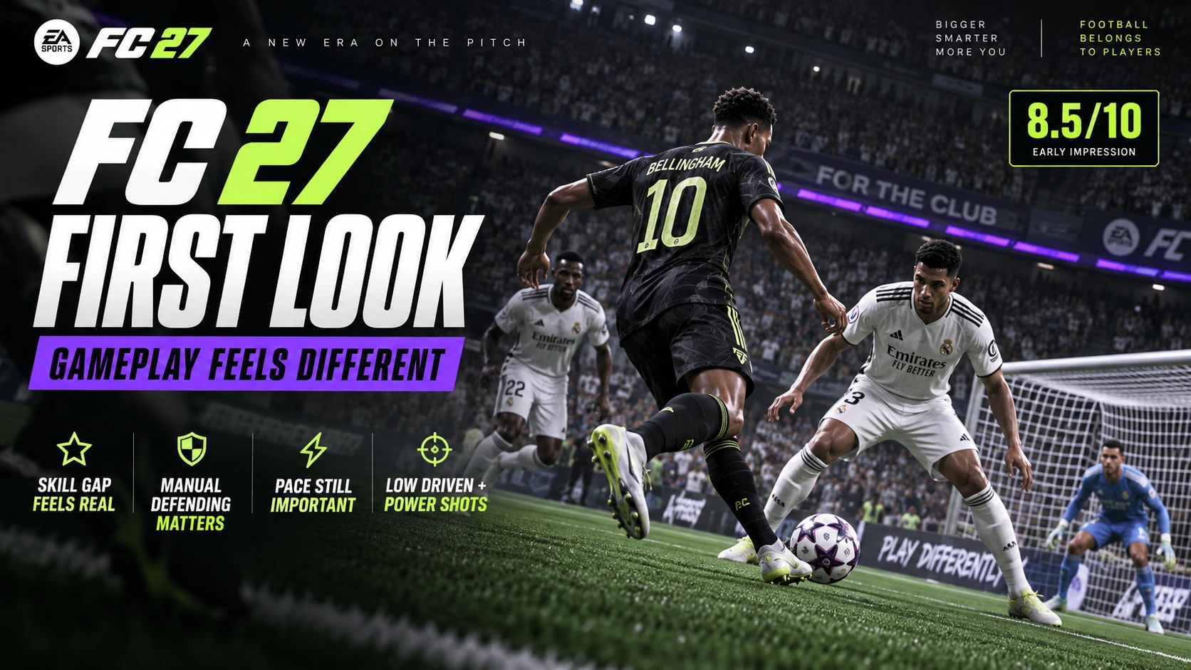 EA FC 27 First Gameplay Impressions – Skill Gap, Manual Defending and Small Decisions Matter