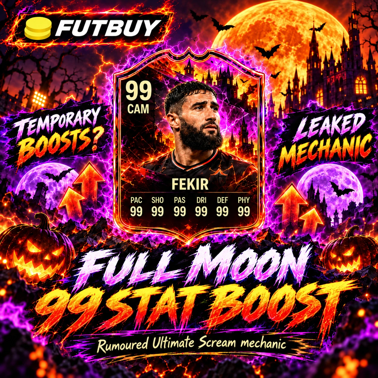 FC 27 Ultimate Scream – gerüchteweise vorübergehender 99-Statistik-Boost bei Vollmond